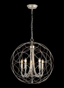 Celine Crystal Ceiling Lights Diyas Spherical Crystal Fittings